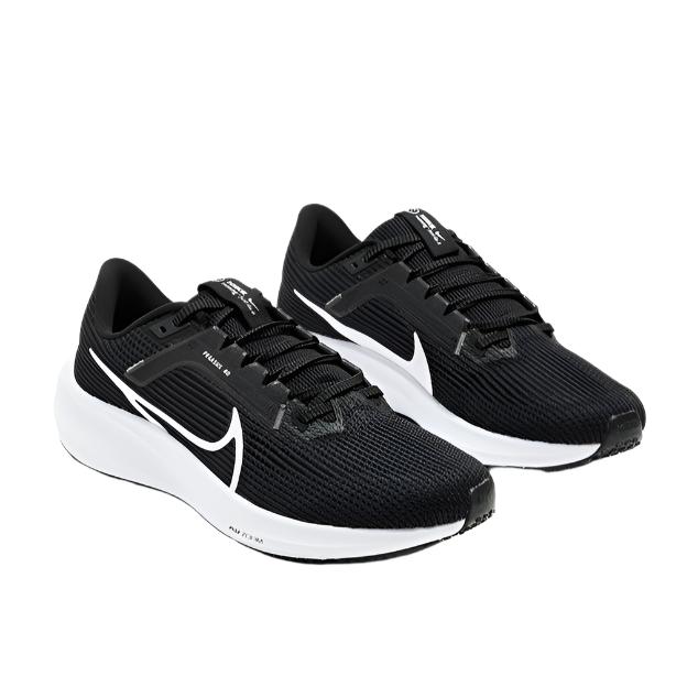 Nike Women's Air Zoom Pegasus 40 Running Shoes - Black/White/ Iron Grey