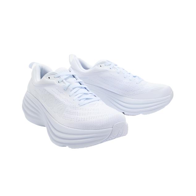 HOKA Mens Bondi 8 Running Shoes - White