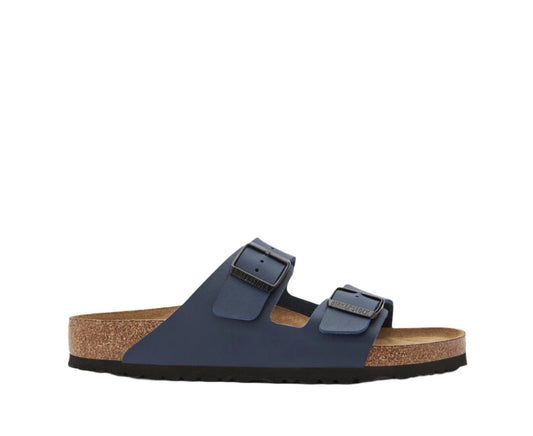 Birkenstock Unisex Arizona Soft Footbed Narrow Fit Sandals - Blue