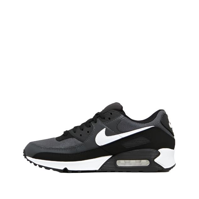 Nike Mens Air Max 90 365 Sneakers Shoes - Iron Grey/ White/ Dark Grey/ Black