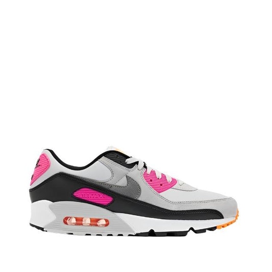 Nike Mens Air Max 90 Sneakers Running Shoes - Pure Platinum/ Cool Grey/ Pink