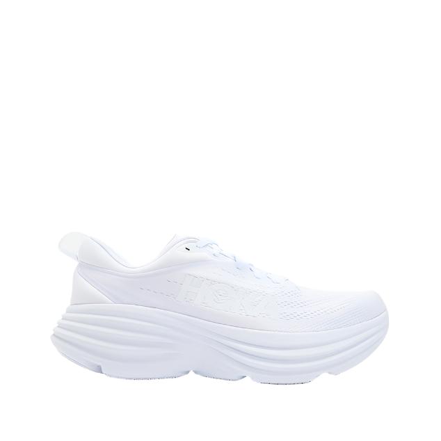 HOKA Mens Bondi 8 Running Shoes - White