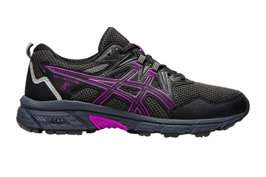 ASICS Women's Gel-Venture 8 Running Shoes - Black/Orchid