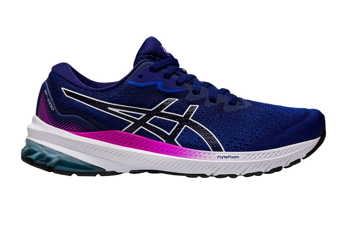 ASICS Women's GT-1000 11 Running Shoes - Lapis Lazuli Blue/Soft Sky