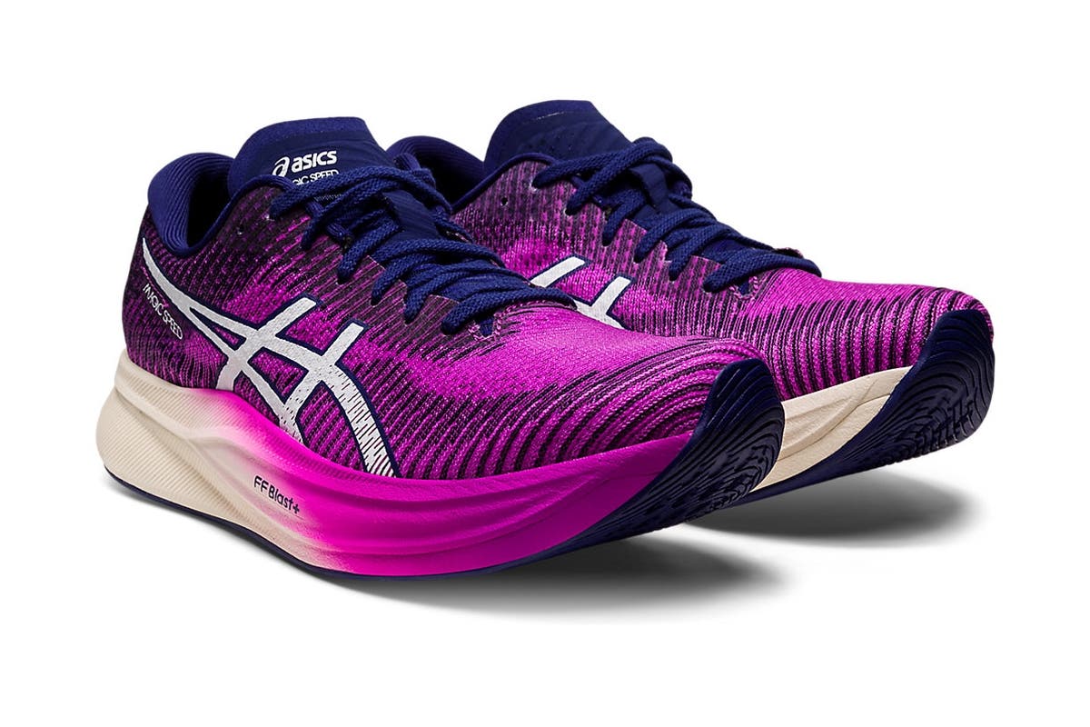 ASICS Women's Magic Speed 2 Running Shoes - Orchid/White