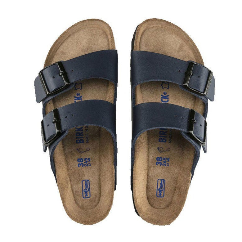 Birkenstock Arizona BF Soft Footbed Blue Regular Fit Sandal