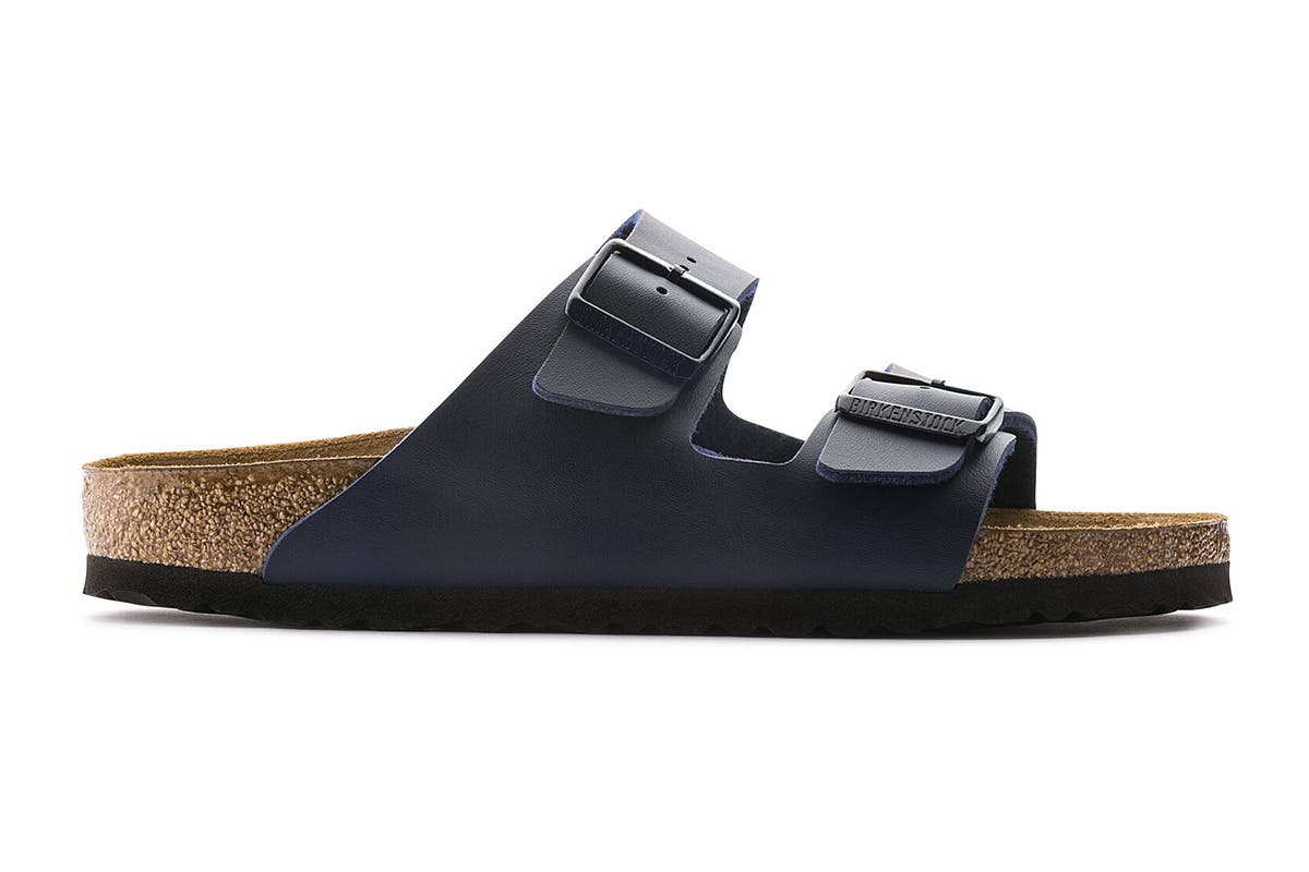 Birkenstock Unisex Arizona Birko-Flor Sandals - Navy