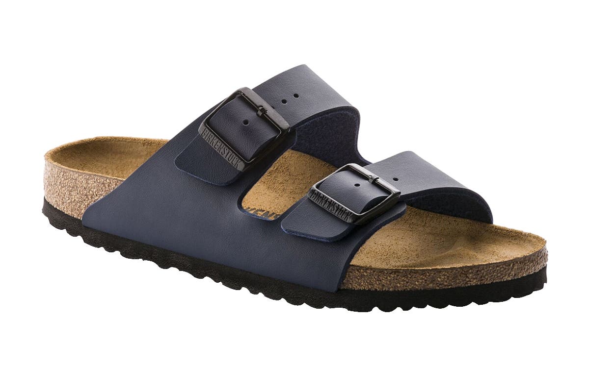 Birkenstock Unisex Arizona Birko-Flor Sandals - Navy