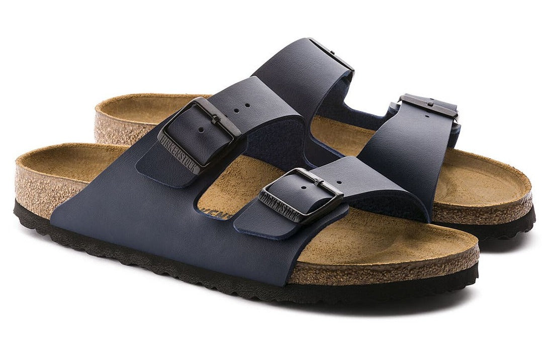 Birkenstock Arizona Birko-Flor Narrow-Fit Sandal - Blue