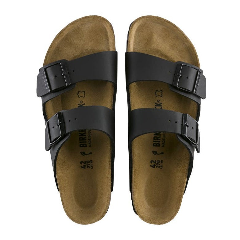 Birkenstock Unisex Arizona Birko-Flor Narrow-Fit Sandal - Black