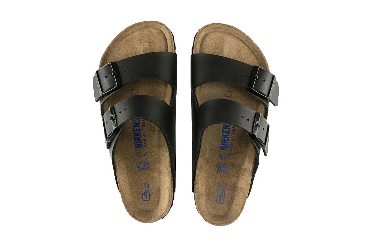 Birkenstock Arizona BF Soft Footbed Regular Fit Sandal - Black