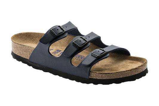 Birkenstock Florida BF Soft Footbed Blue Regular Fit Sandal - Blue