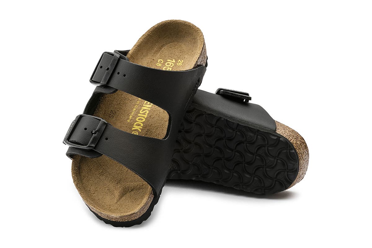 Birkenstock Kids Arizona Birko-Flor Narrow Fit Sandal - Black