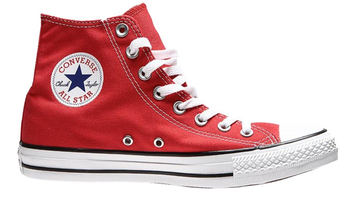 Converse Unisex Chuck Taylor All Star Hi Unisex Shoe - Red