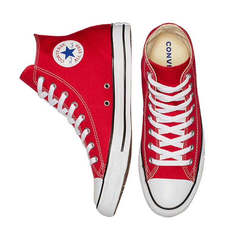 Converse Unisex Chuck Taylor All Star Hi Unisex Shoe - Red