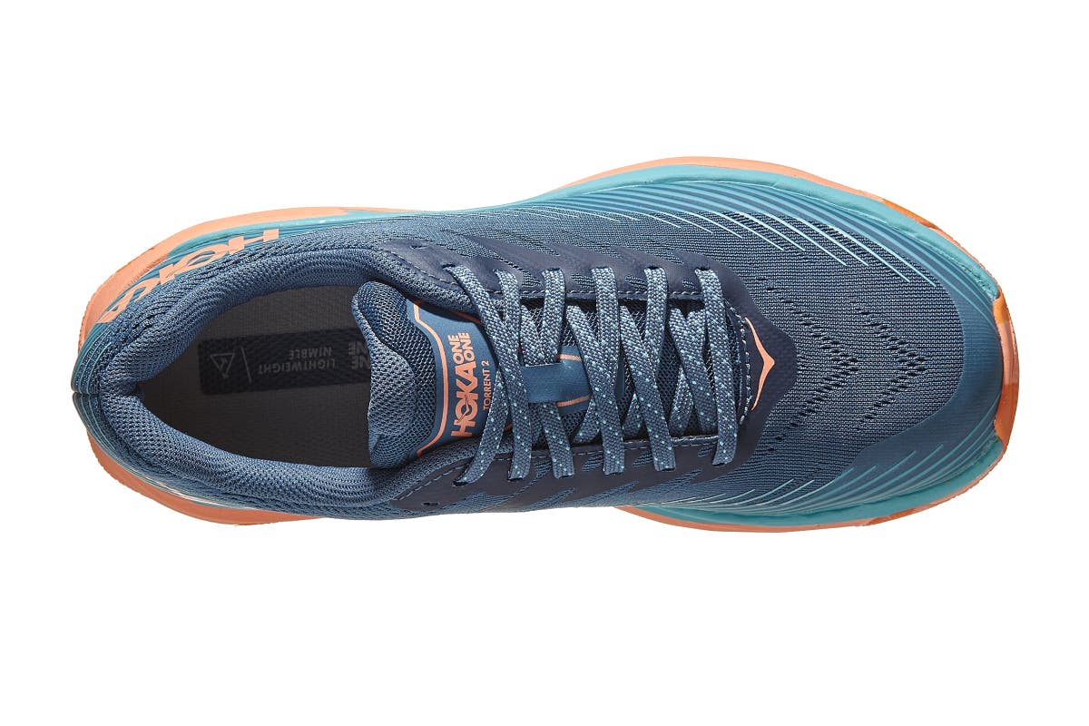 Hoka One One Women's Torrent 2 Running Shoe - Real Teal/Cantaloupe