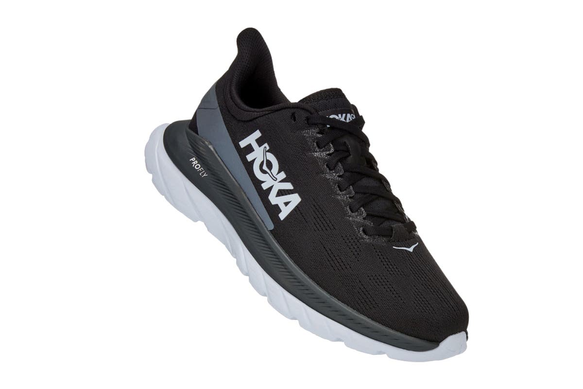 Hoka One One Women's Mach 4 Running Shoe - Black/Dark Shadow