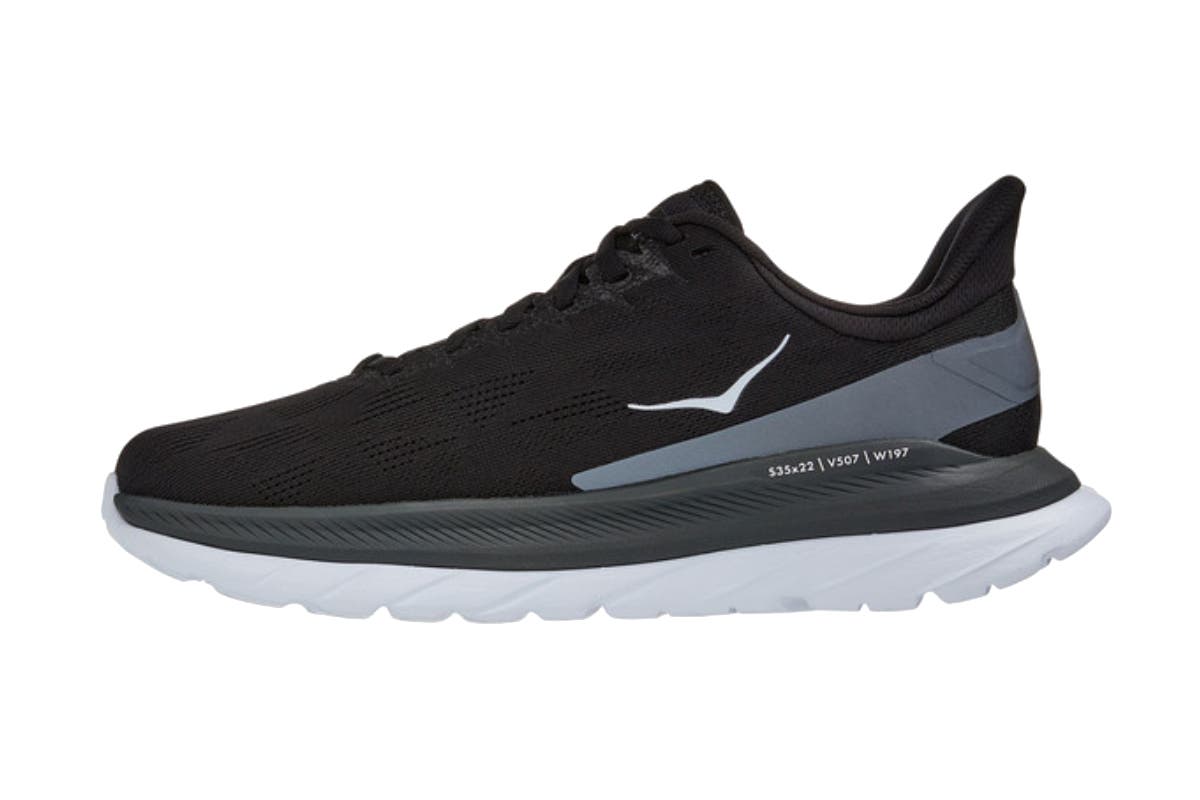 Hoka One One Women's Mach 4 Running Shoe - Black/Dark Shadow