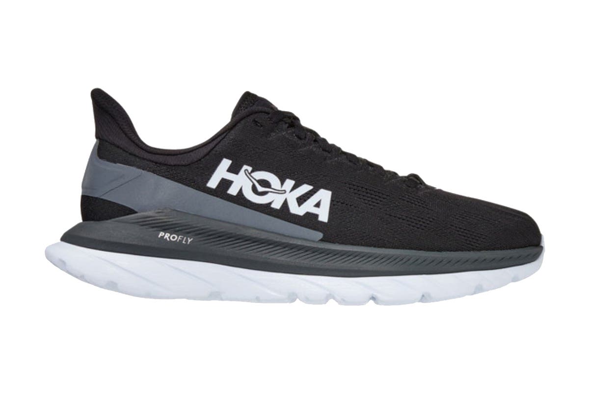 Hoka One One Women's Mach 4 Running Shoe - Black/Dark Shadow