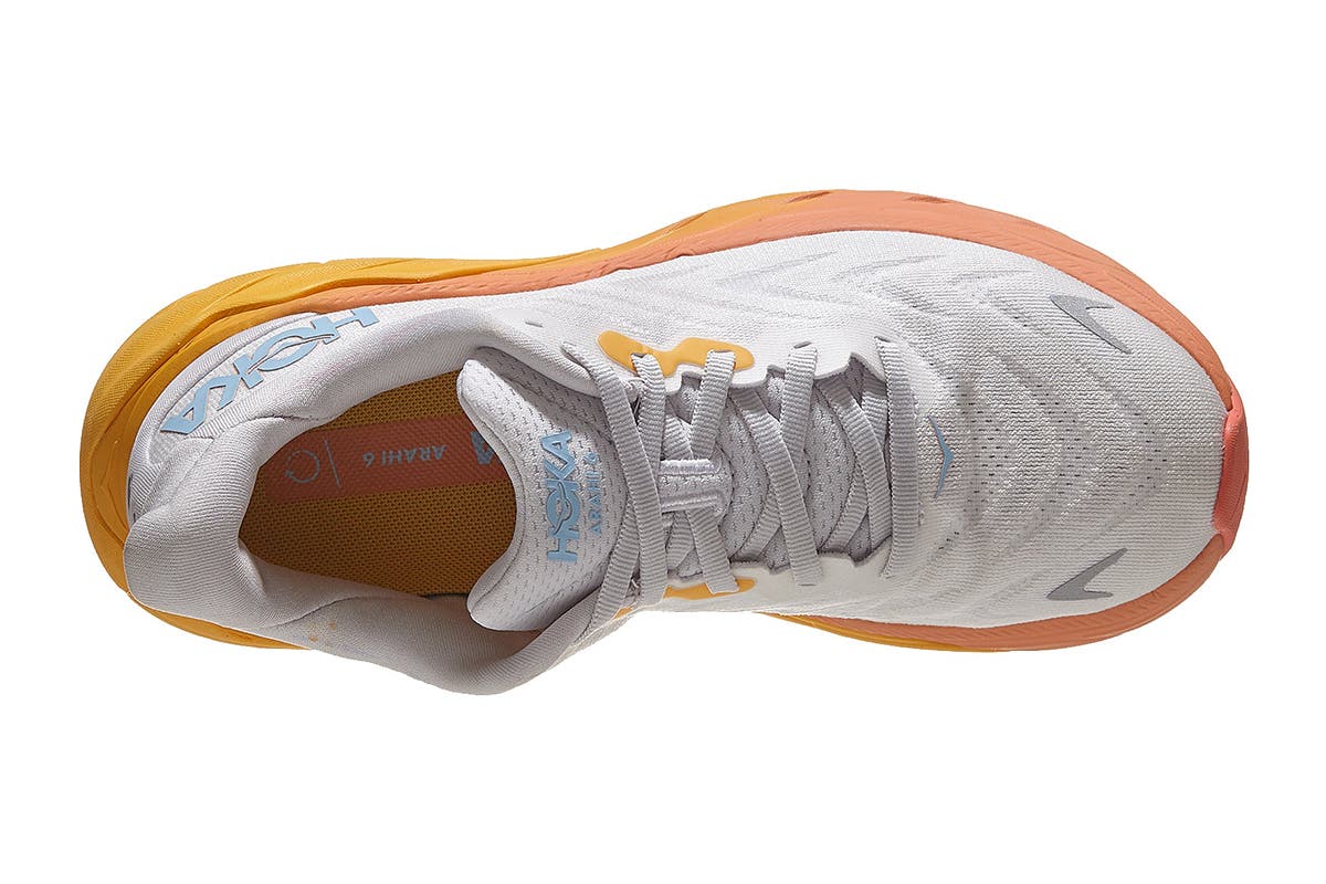 Hoka One One Women's Arahi 6 Running Shoes - Nimbus Cloud/Blanc De Blanc