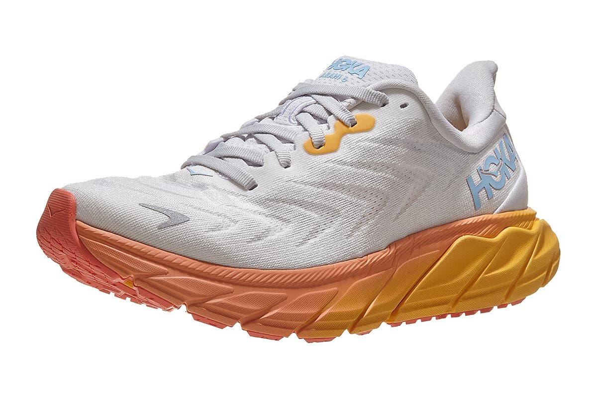 Hoka One One Women's Arahi 6 Running Shoes - Nimbus Cloud/Blanc De Blanc