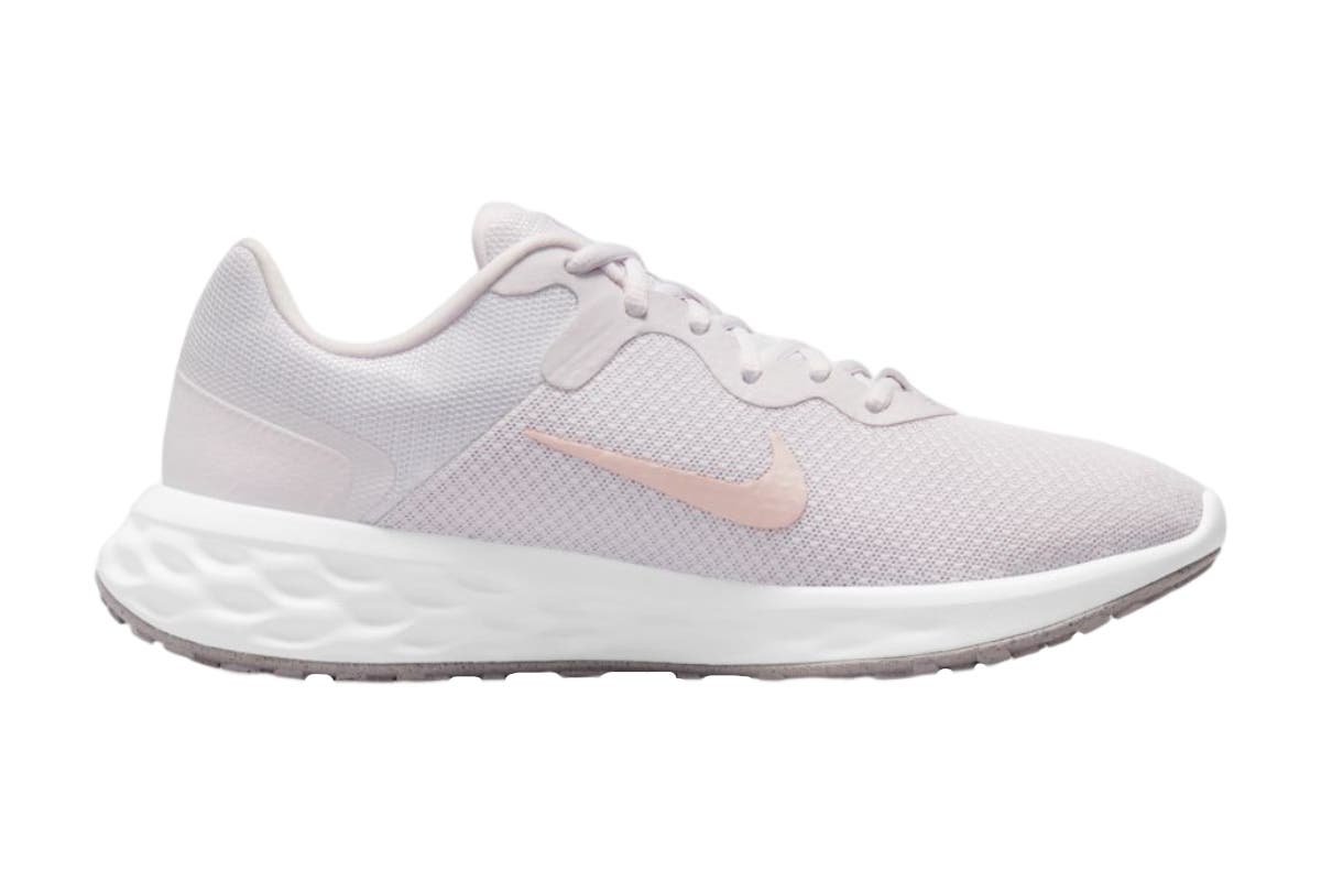 Nike Women's Revolution 6 Running Shoes - Light Violet/Champagne/White