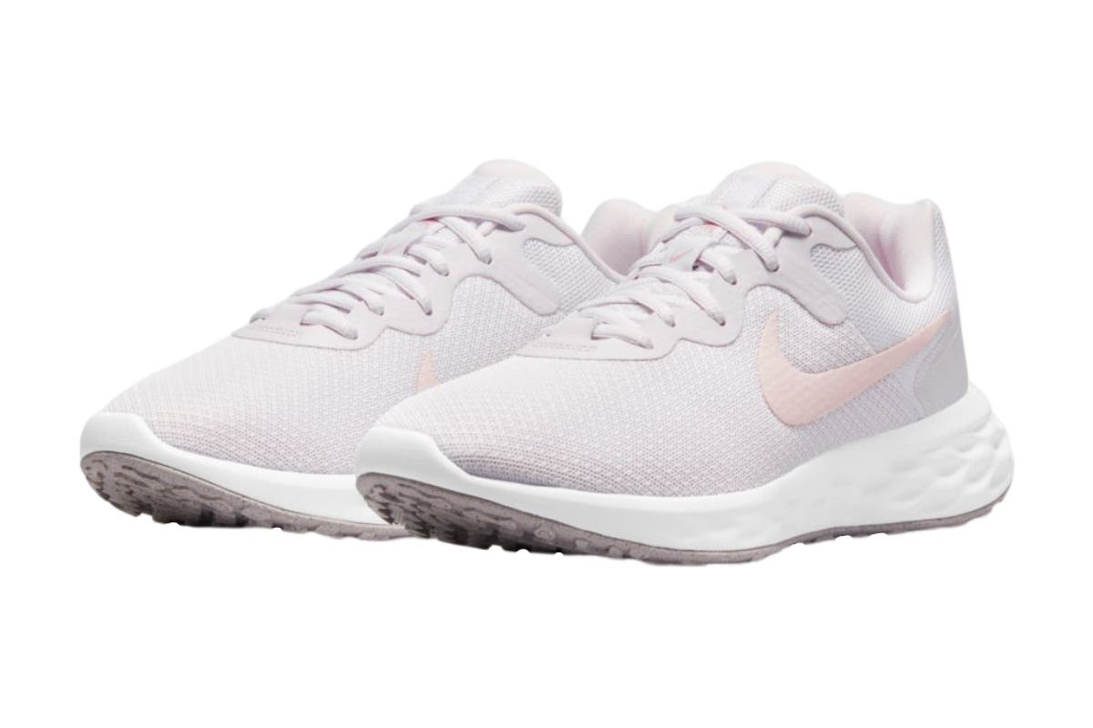 Nike Women's Revolution 6 Running Shoes - Light Violet/Champagne/White