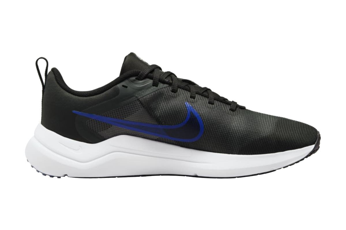 Nike Men's Downshifter 12 Running Shoes - Anthracite/Racer Blue/Black/White